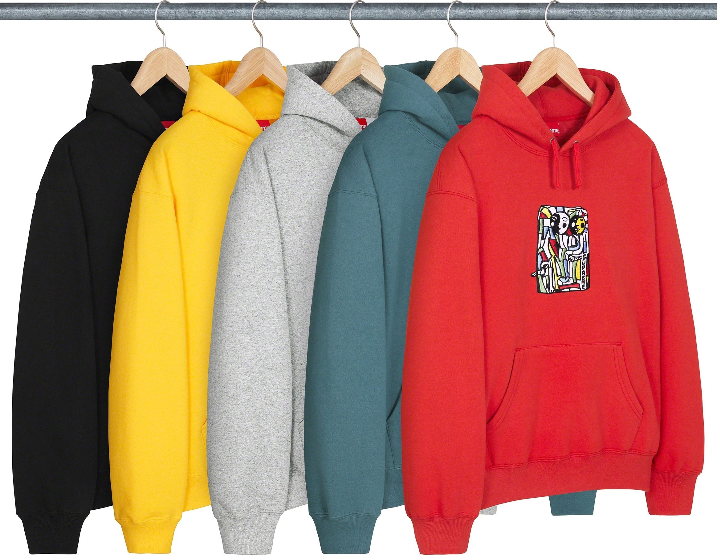 Neil Blender Mosaic Hooded Sweatshirt